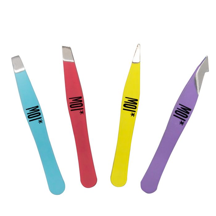 MOI* -
Lot de 4 mini pinces à épiler