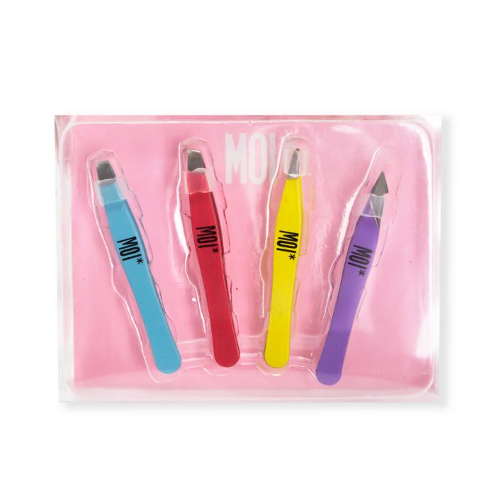 MOI* -
Lot de 4 mini pinces à épiler