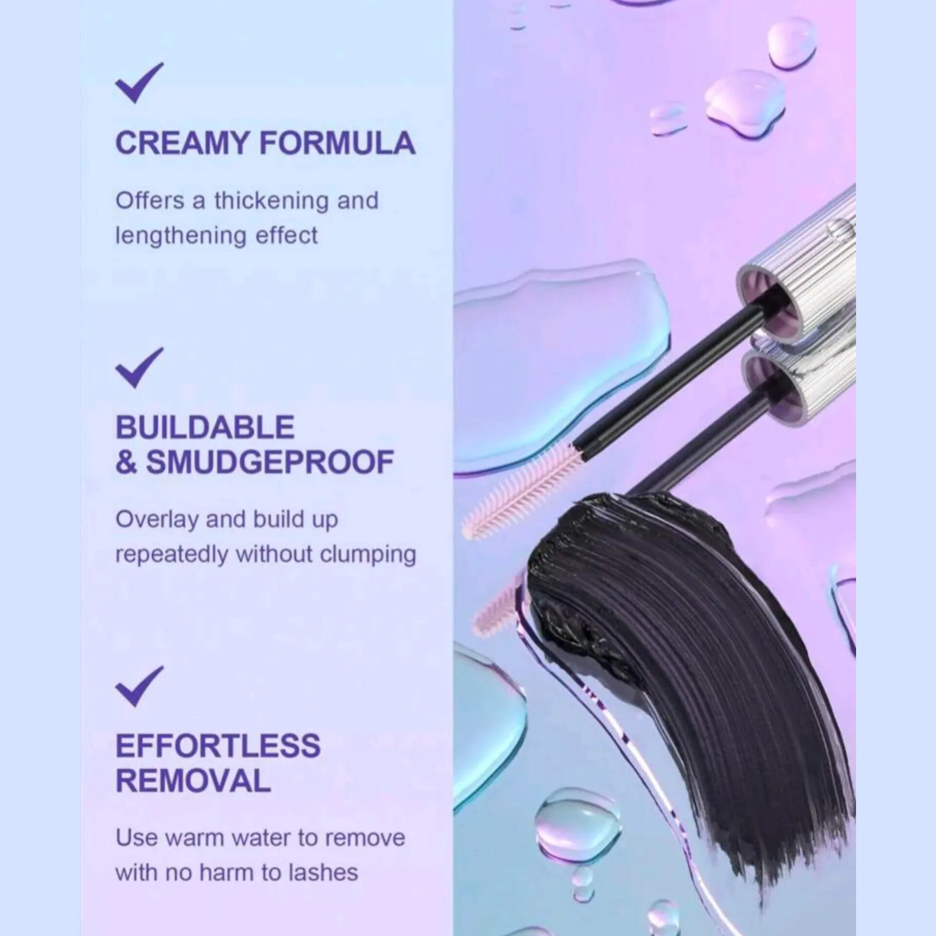 SHEGLAM - Flutter Wink Volumizing Mascara - réf Black