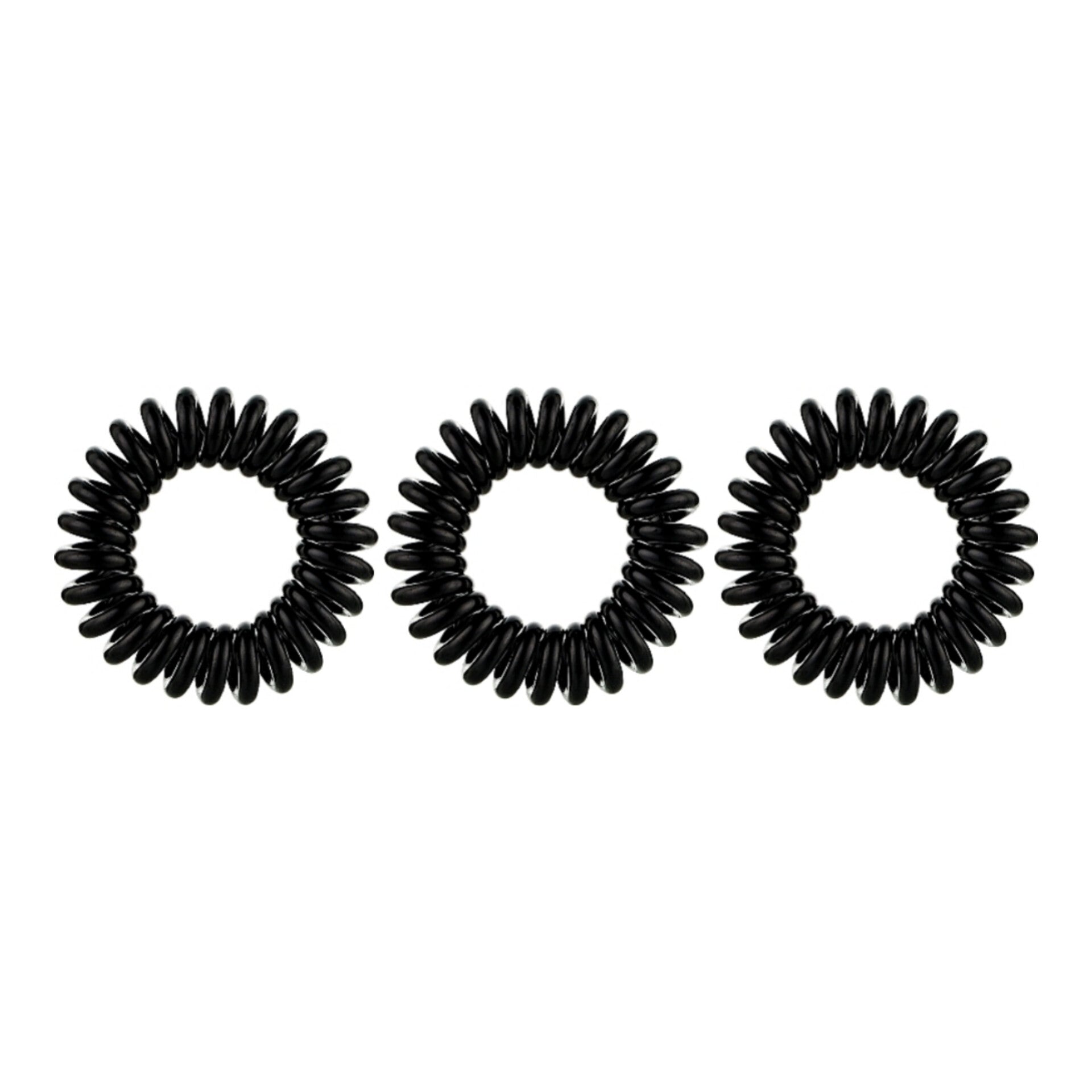 INVISIBOBBLE - Élastique à cheveux, Original Premium Pretzel - réf True Black ( 3pcs)