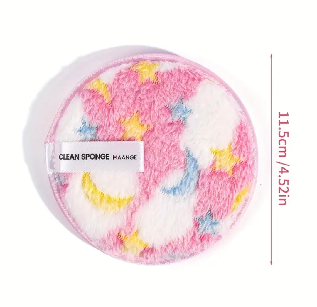 MAANGE - 5 Tampons Démaquillants Réutilisables