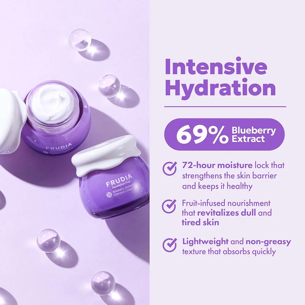 FRUDIA - Blueberry Hydrating Cream - 10g