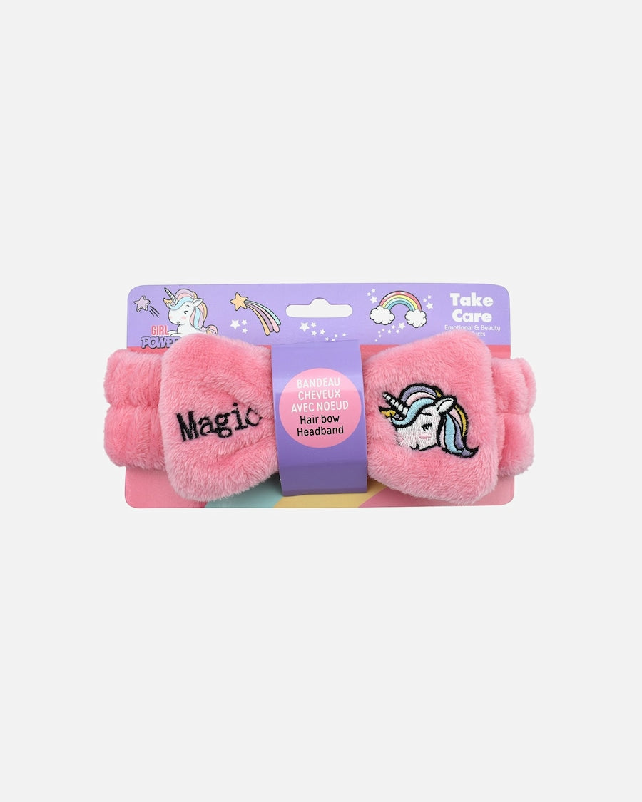 TAKE CARE - Girl Power Bandeau Cheveux avec Nœud