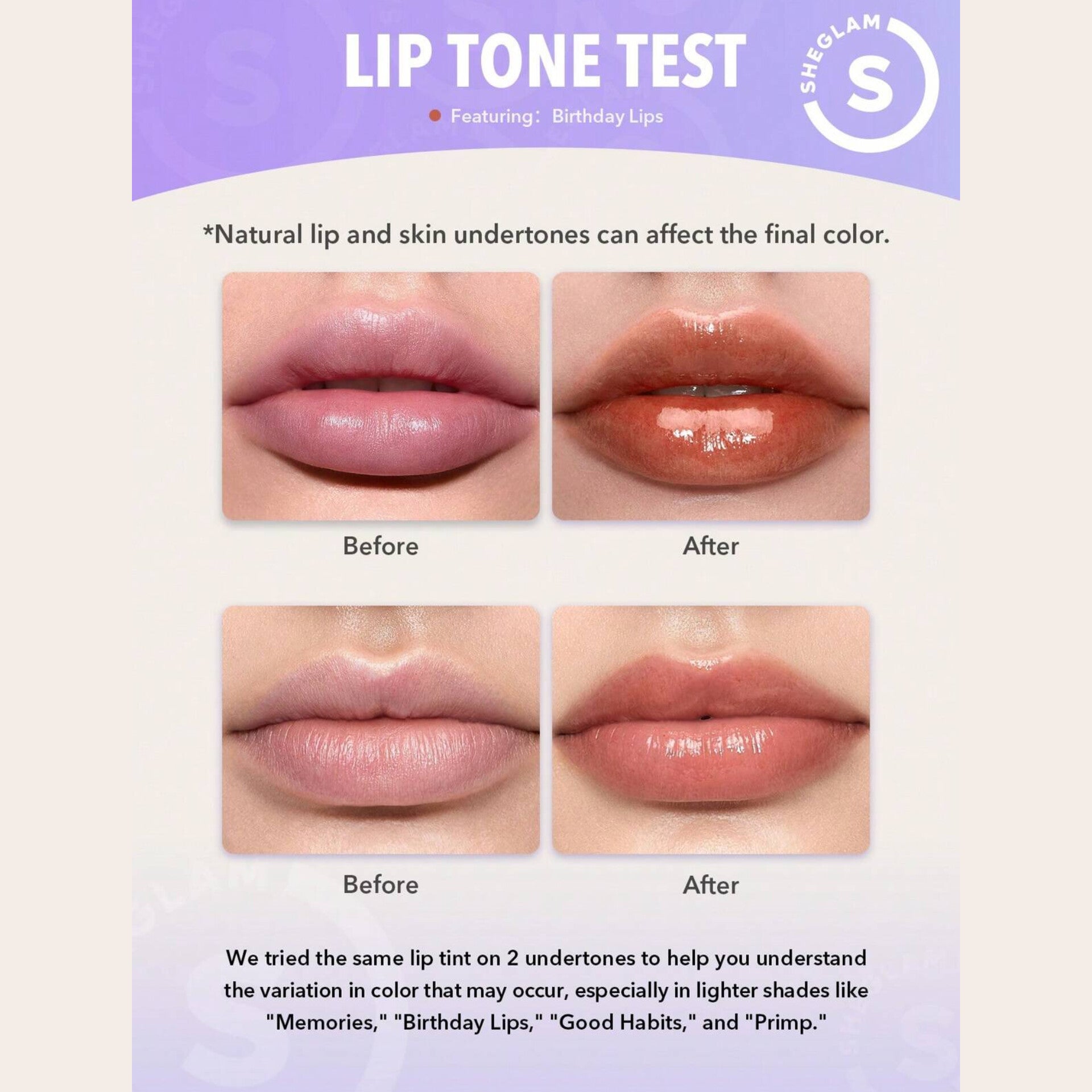 SHEGLAM - Take a Hint Lip Tint - réf Wake Up Call