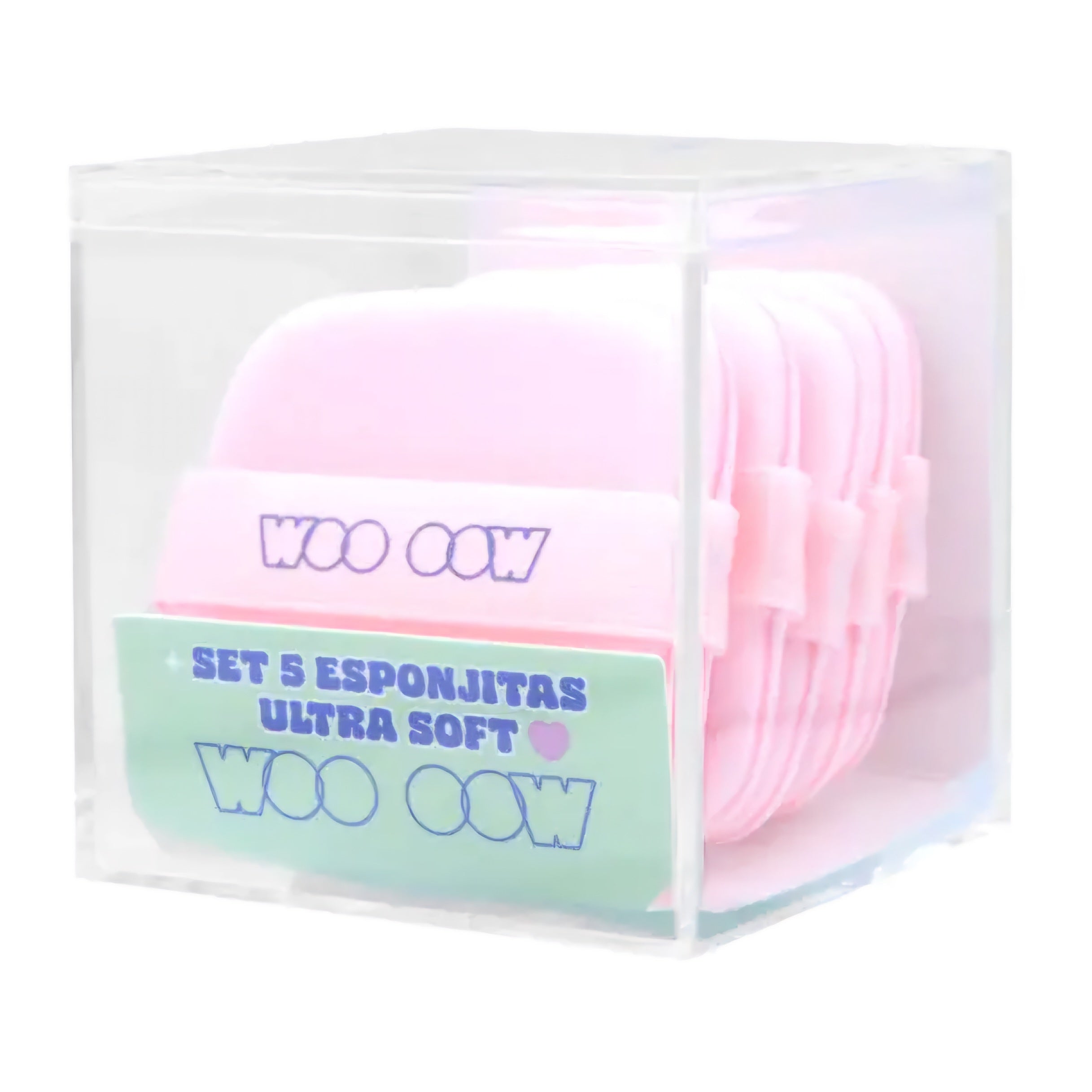 WOO OOW - Set de 5 Puff Ultra Soft