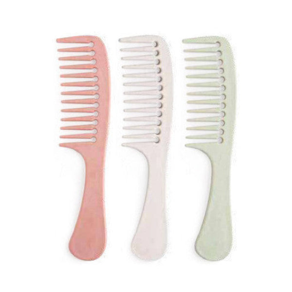 IDC INSTITUTE - Eco Natural Fibers Comb Brush - White
