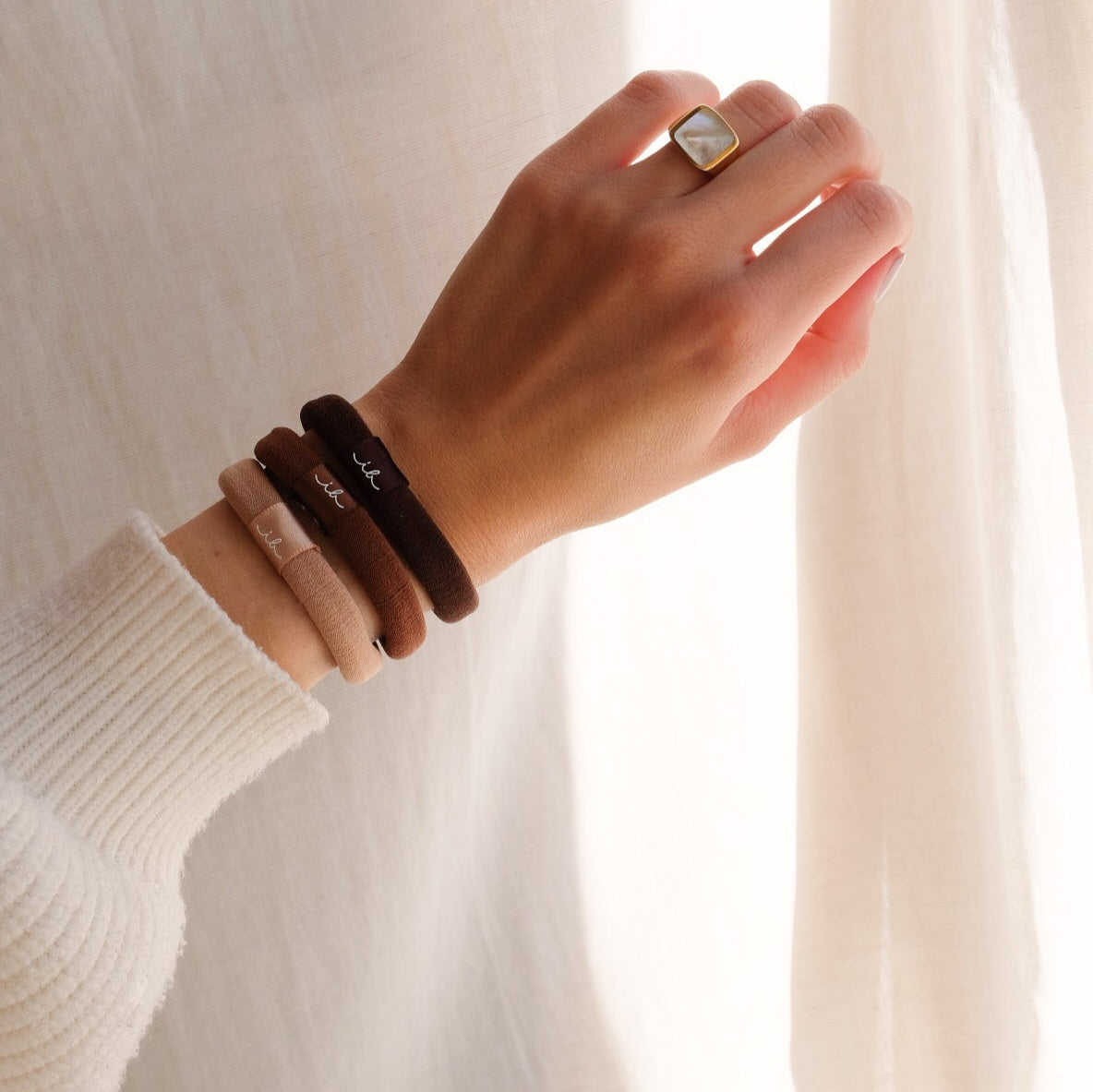 INVISIBOBBLE - Hair Tie Mocha -Earth ( 5pcs )