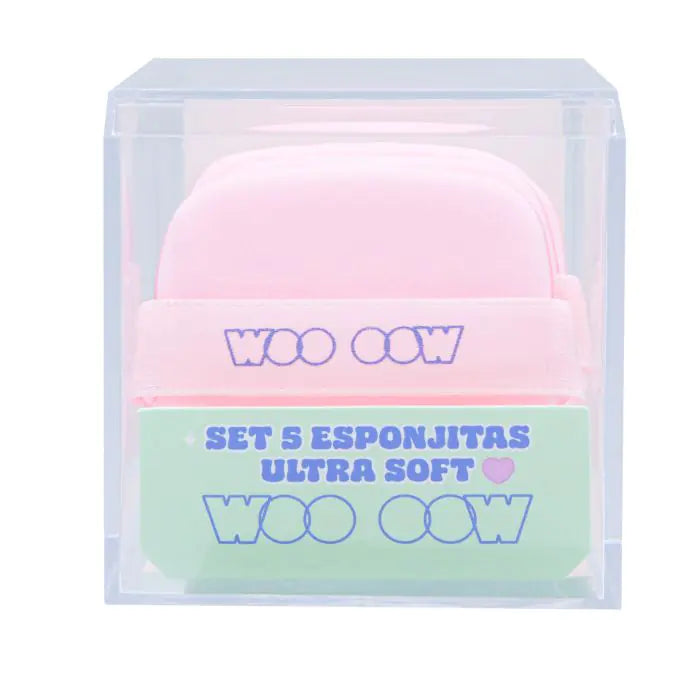 WOO OOW - Set de 5 Puff Ultra Soft