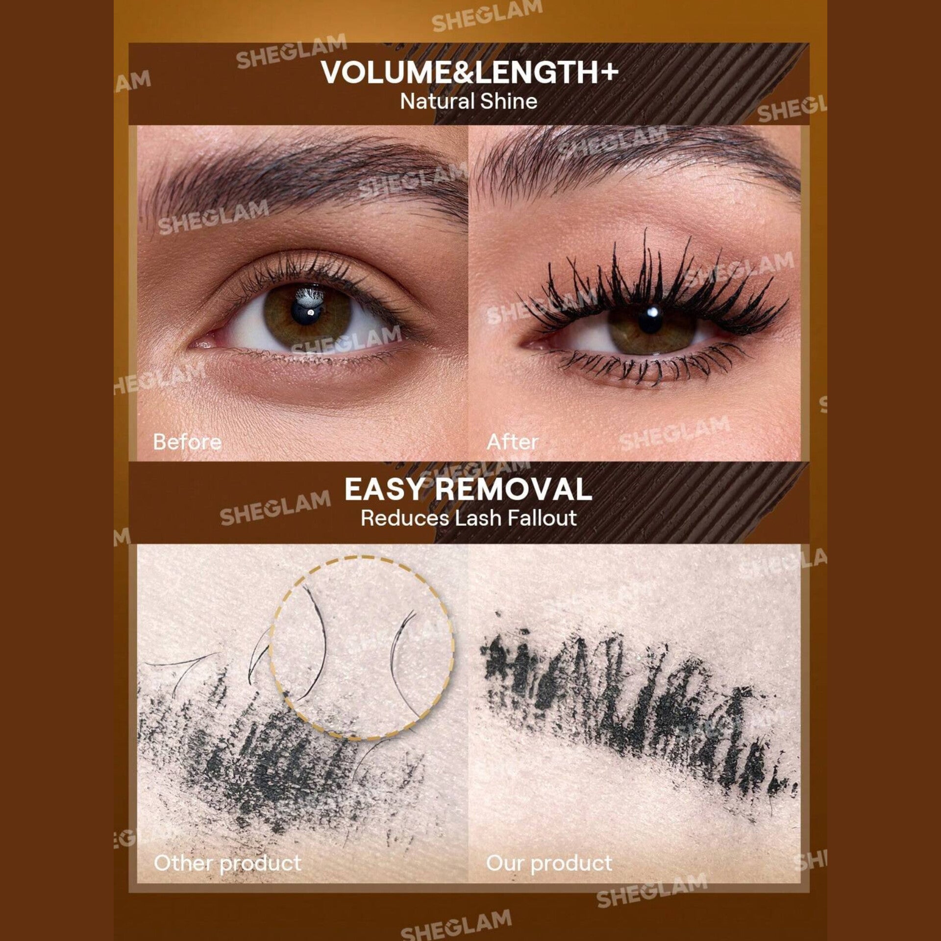 SHEGLAM - All In One 24K Multi Effect Waterproof Mascara Black