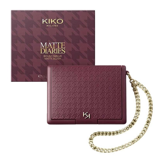 KIKO - Latte Diaries Bounce & Blur Matte Blush - 02 Pink Sunset View
