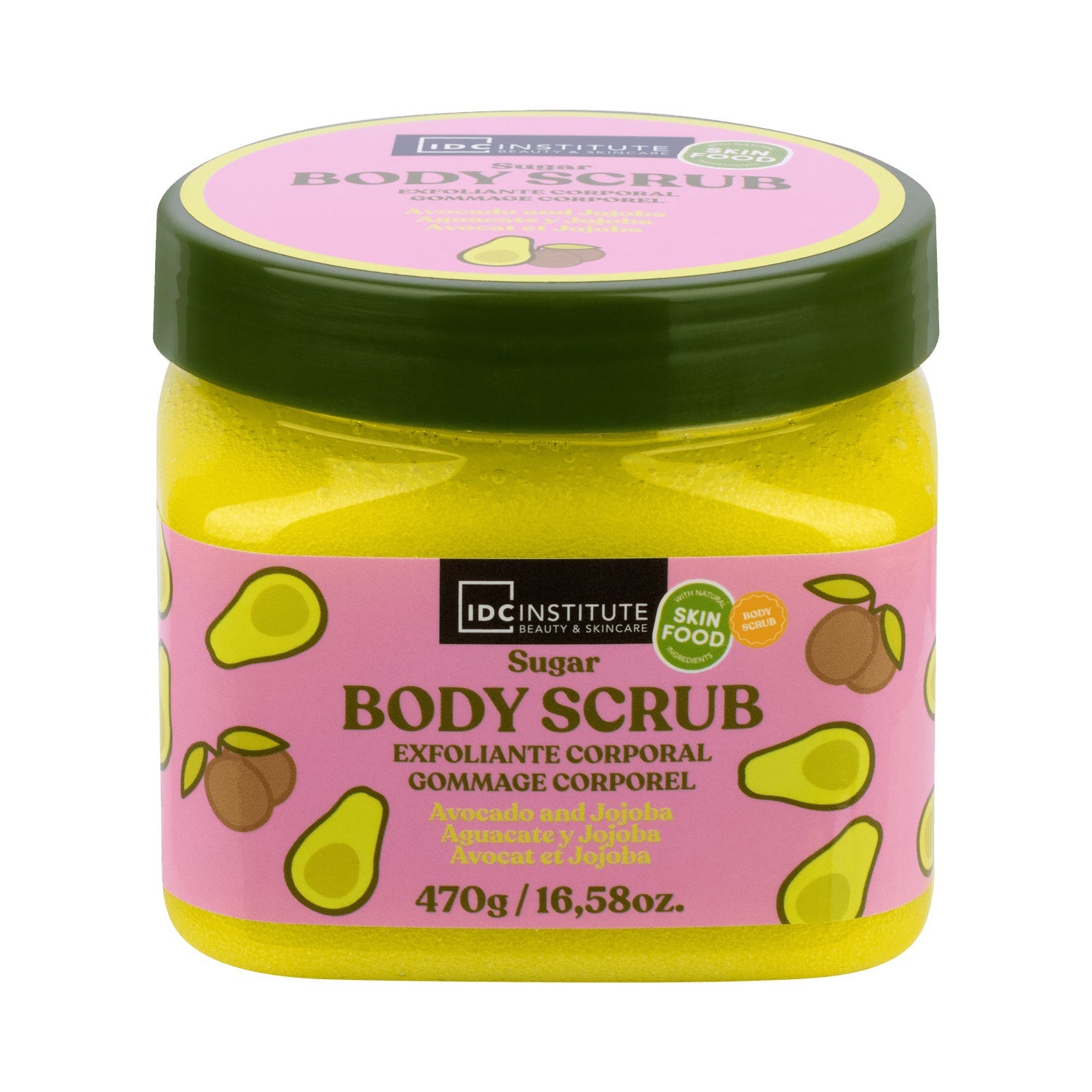 IDC INSTITUTE - Body Scrub - Avocat et Jojoba - 470g