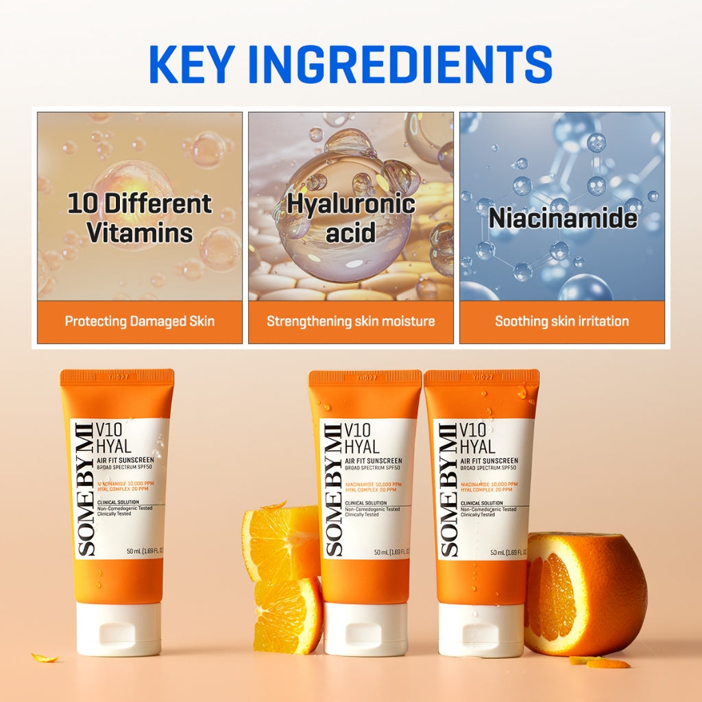 SOME BY MI - V10 Hyal Airfit Sunscreen - 50ml
