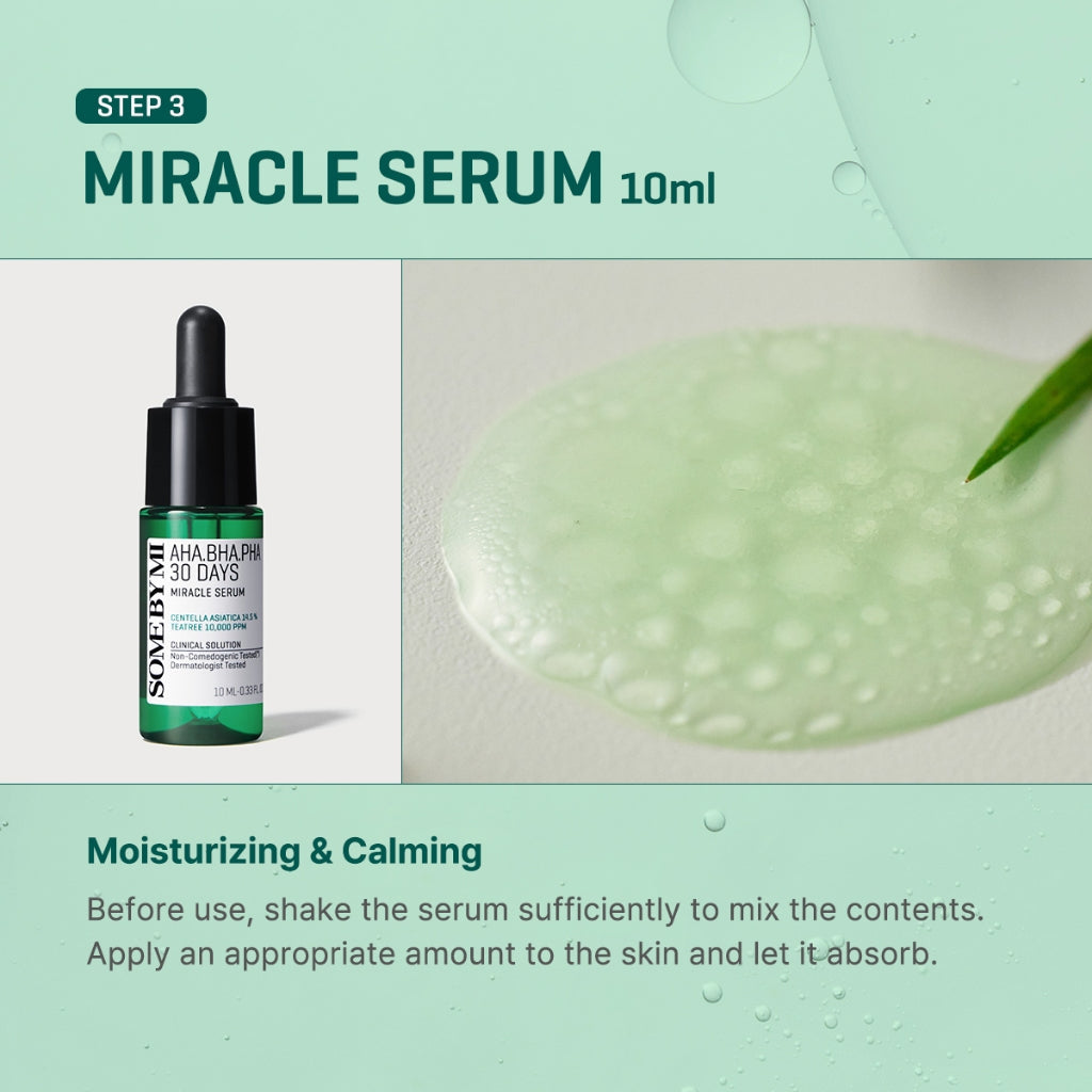 SOME BY MI - AHA BHA PHA 30 MIRACLE AC SOS KIT ( 4pcs MINI )