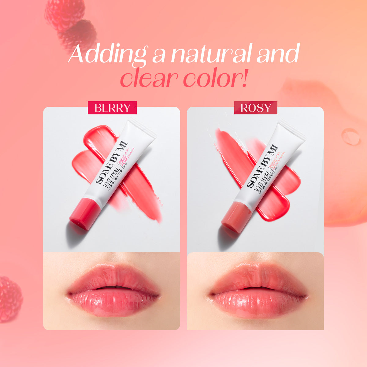 SOME BY MI - V10 Hyal Lip Sun Protector SPF15 - réf Clear 7ml