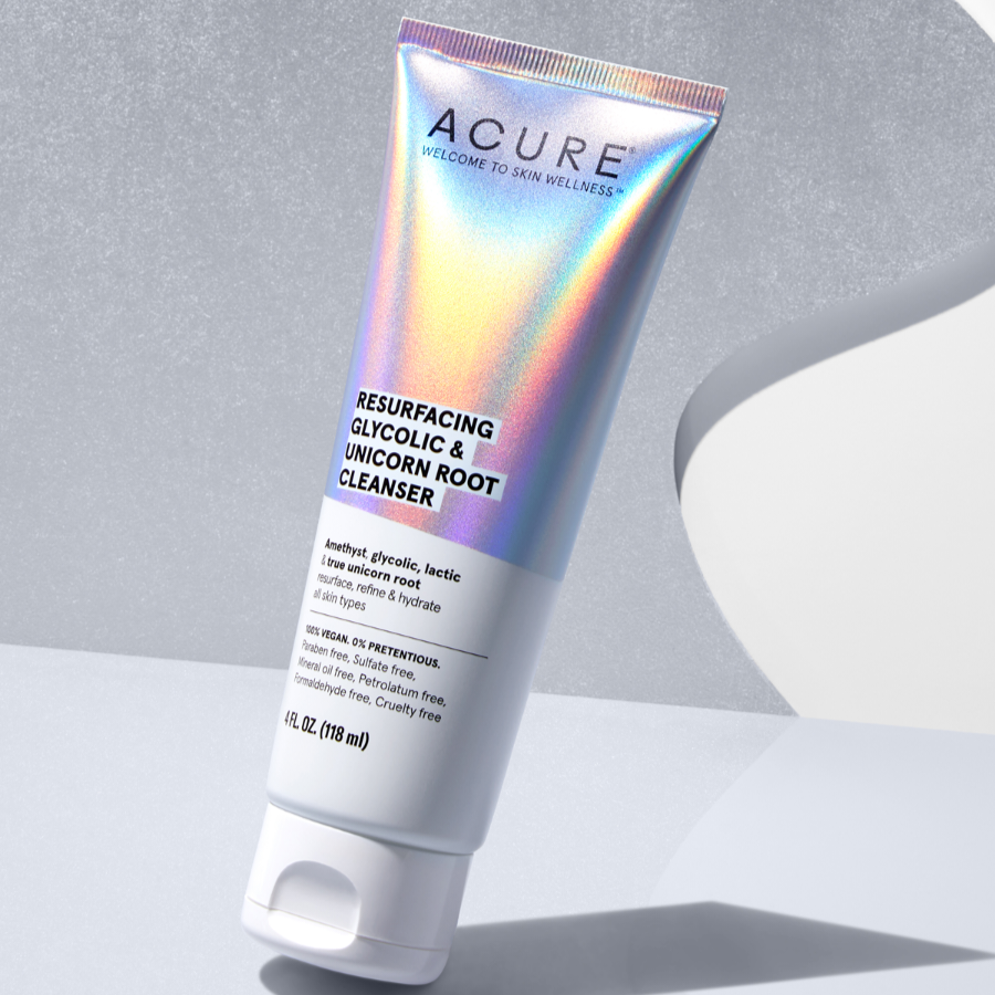 ACURE - Resurfacing Glycolic & Unicorn Root Cleanser - 118ml