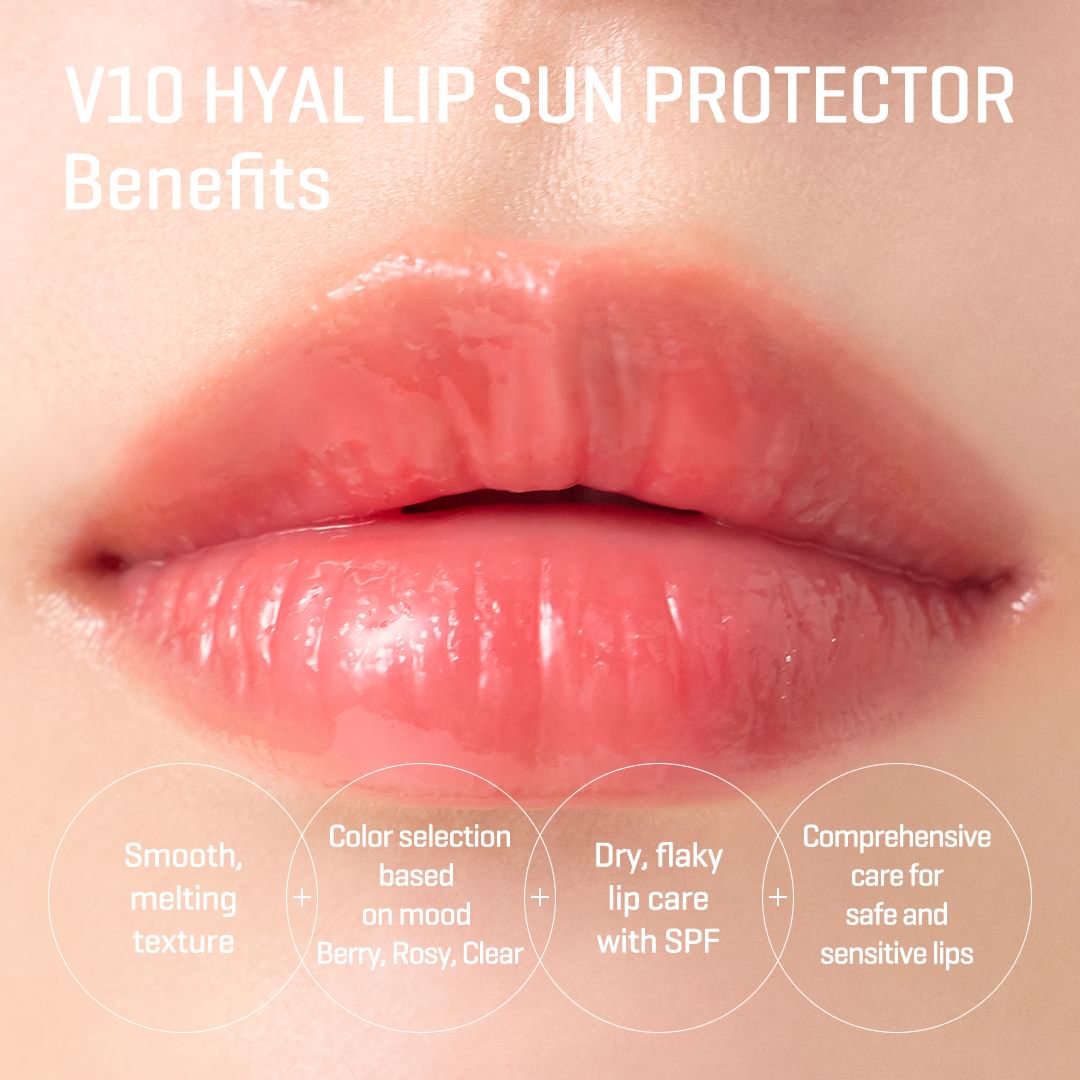 SOME BY MI - V10 Hyal Lip Sun Protector SPF15 - réf Rosy 7ml