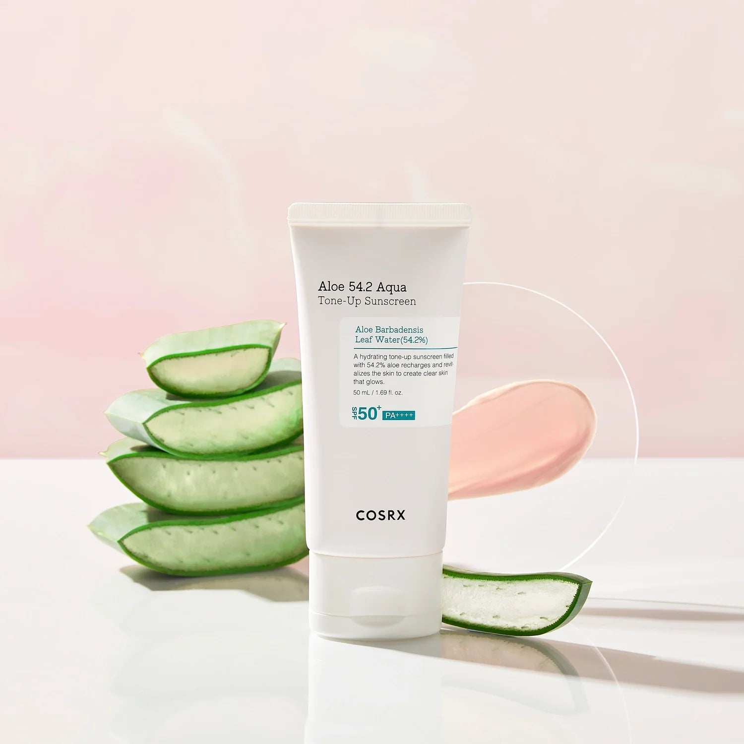 COSRX - Aloe 54.2 Aqua Tone-Up Sunscreen SPF 50+ PA++++ - 50ml