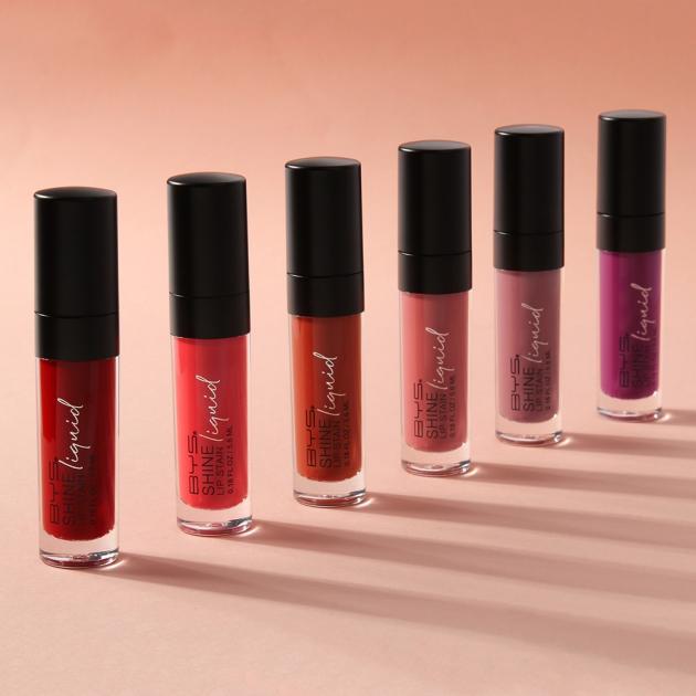 BYS - Shine Liquid Lip Stain - réf Wild Rose